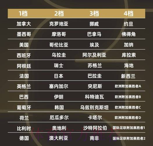 世界杯强队排名地址